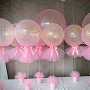 10 pcs 16" Latex Helium Air Transparent Balloons - Clear BLOON_CLR001_16