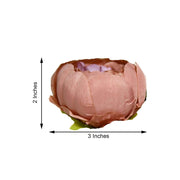 10 pcs 3" Faux Silk Peony Flower Heads