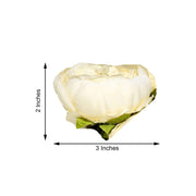 10 pcs 3" Faux Silk Peony Flower Heads