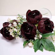 10 pcs 3" Faux Silk Peony Flower Heads