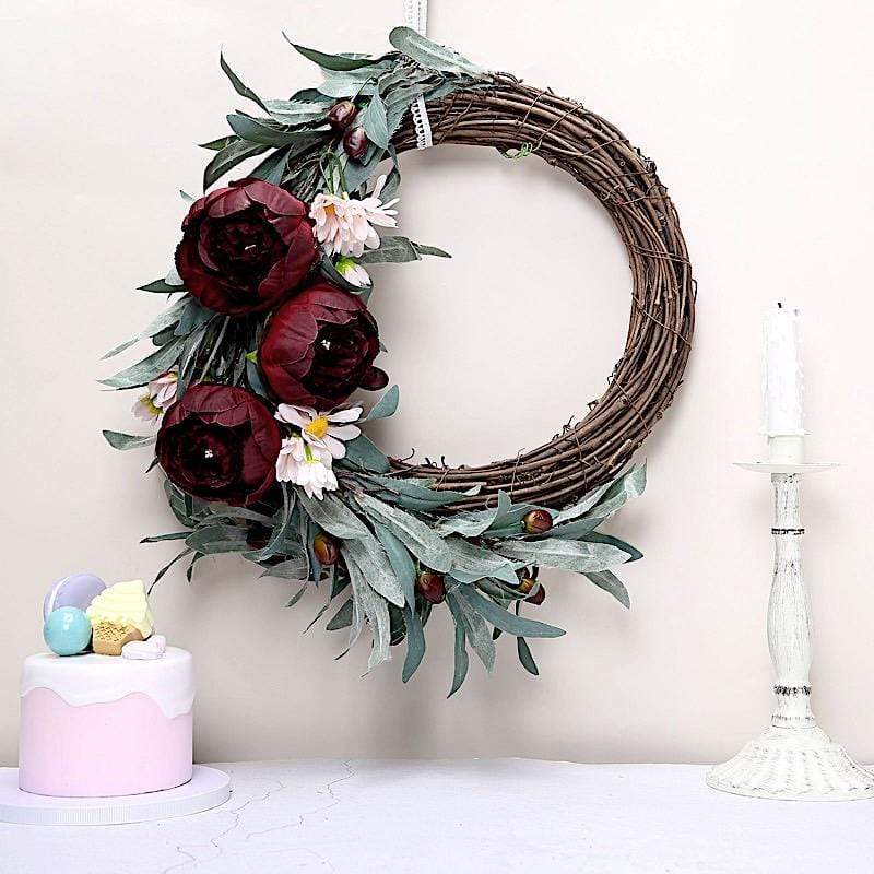 10 pcs 3" Faux Silk Peony Flower Heads