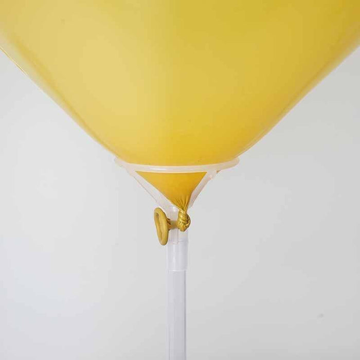 10 Pcs 30 Balloon Sticks Column Stand Holders - Clear