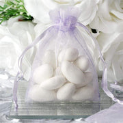 10 pcs 3x4" Sheer Organza Bags with Pull String