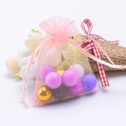 10 pcs 3x4" Sheer Organza Bags with Pull String