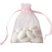10 pcs 3x4" Sheer Organza Bags with Pull String BAG_3x4_PINK