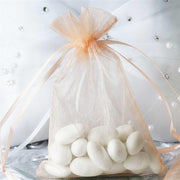 10 pcs 4x6" Sheer Organza Bags with Pull String