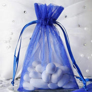 10 pcs 4x6" Sheer Organza Bags with Pull String