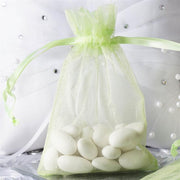 10 pcs 4x6" Sheer Organza Bags with Pull String
