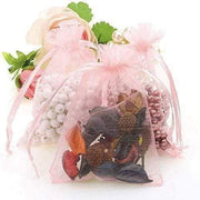 10 pcs 4x6" Sheer Organza Bags with Pull String BAG_4X6_046