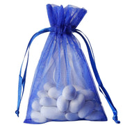 10 pcs 4x6" Sheer Organza Bags with Pull String BAG_4X6_ROY
