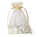 10 pcs 5x7" Sheer Organza Bags with Pull String BAG_5X7_CHMP
