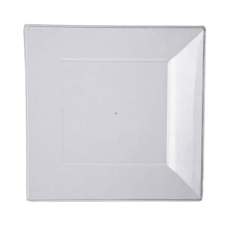10 pcs 6" Square Dessert Plates - Disposable Tableware