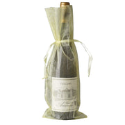 10 pcs 6x15" Sheer Organza Bags with Pull String BAG_6X15_YEL