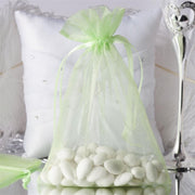 10 pcs 6x9" Sheer Organza Bags with Pull String