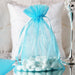 10 pcs 6x9" Sheer Organza Bags with Pull String