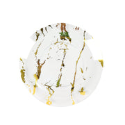 10 pcs 8" wide Marble Round Salad Plates - Disposable Tableware DSP_PLR0005_8_CLGD