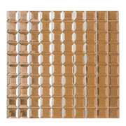 10 sq ft Mirrored Mosaic Tiles Peel and Stick Wall Panels