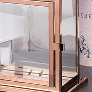 10" tall Metal Lantern Candle Holder