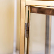 10" tall Metal Lantern Candle Holder