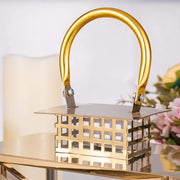 10" tall Metal Lantern Candle Holder