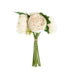 10" tall Silk Artificial Peony Flowers Bouquet Arrangement ARTI_BOUQ_PEO07_081