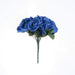 10" tall Velvet Roses Artificial Flowers Bouquet - Blush ARTI_RS004_ROY