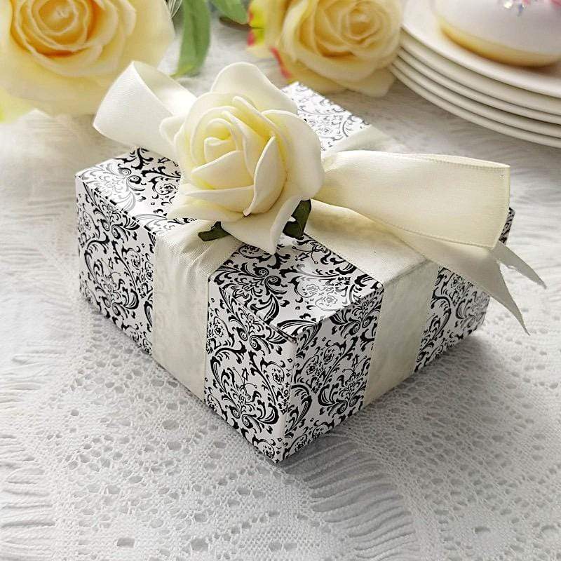100 4"x4"x2" Cake Wedding Party Favors Boxes with Tuck Top