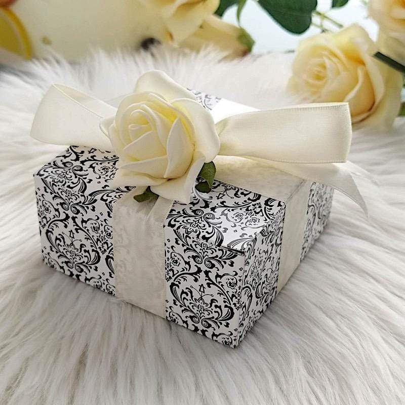 100 4"x4"x2" Cake Wedding Party Favors Boxes with Tuck Top