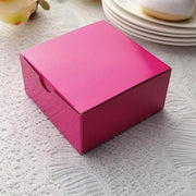 100 4"x4"x2" Cake Wedding Party Favors Boxes with Tuck Top