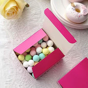 100 4"x4"x2" Cake Wedding Party Favors Boxes with Tuck Top