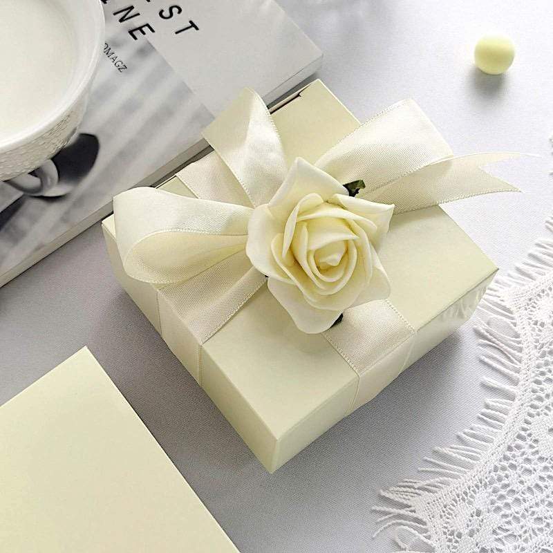 100 4"x4"x2" Cake Wedding Party Favors Boxes with Tuck Top