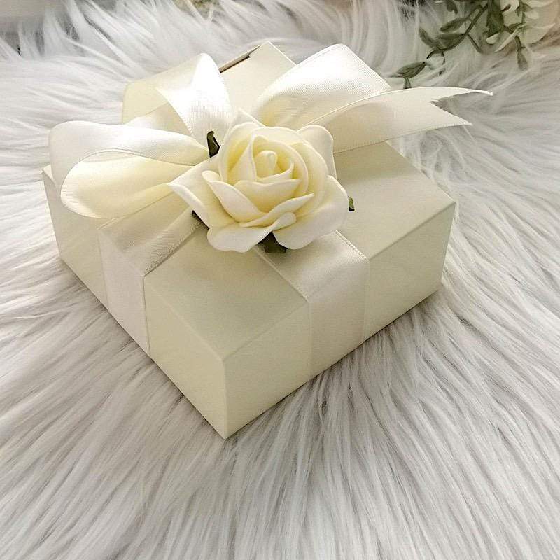 100 4"x4"x2" Cake Wedding Party Favors Boxes with Tuck Top