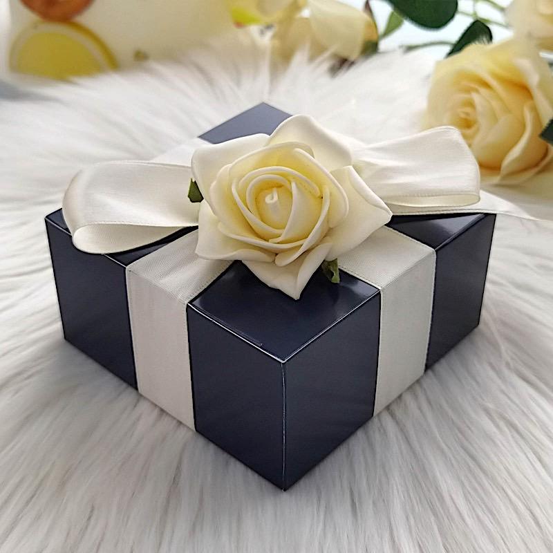 100 4"x4"x2" Cake Wedding Party Favors Boxes with Tuck Top