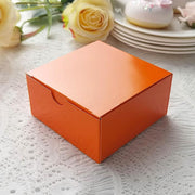 100 4"x4"x2" Cake Wedding Party Favors Boxes with Tuck Top