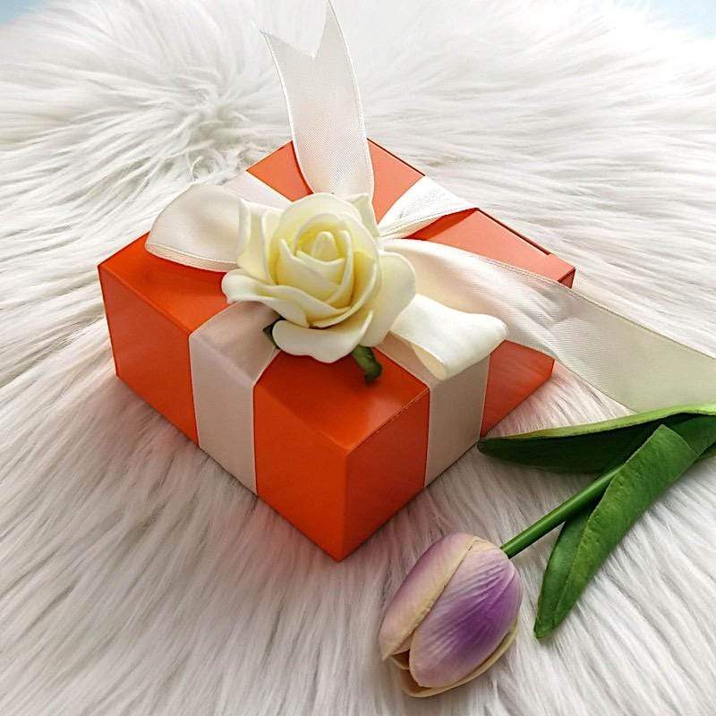 100 4"x4"x2" Cake Wedding Party Favors Boxes with Tuck Top