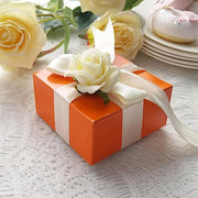 100 4"x4"x2" Cake Wedding Party Favors Boxes with Tuck Top
