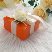 100 4"x4"x2" Cake Wedding Party Favors Boxes with Tuck Top
