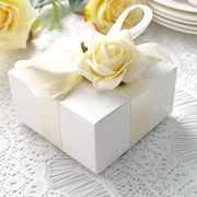 100 4"x4"x2" Cake Wedding Party Favors Boxes with Tuck Top