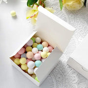 100 4"x4"x2" Cake Wedding Party Favors Boxes with Tuck Top