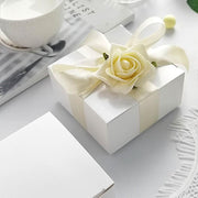 100 4"x4"x2" Cake Wedding Party Favors Boxes with Tuck Top