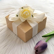 100 4"x4"x2" Cake Wedding Party Favors Boxes with Tuck Top