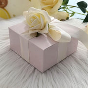 100 4"x4"x2" Cake Wedding Party Favors Boxes with Tuck Top