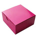 100 4"x4"x2" Cake Wedding Party Favors Boxes with Tuck Top BOX_4X4X2_FUSH