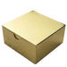 100 4"x4"x2" Cake Wedding Party Favors Boxes with Tuck Top BOX_4X4X2_GOLD