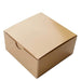 100 4"x4"x2" Cake Wedding Party Favors Boxes with Tuck Top BOX_4x4x2_TAN