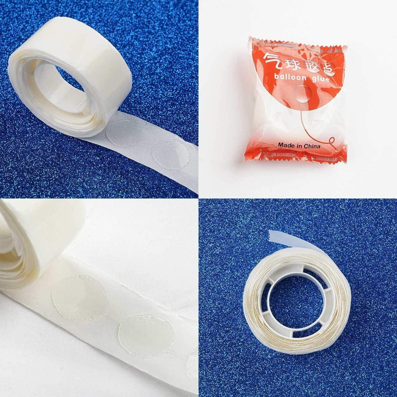 100 Balloon Adhesive Glue Dots Party Decorations - Clear CRAF_GLUE01_CLR