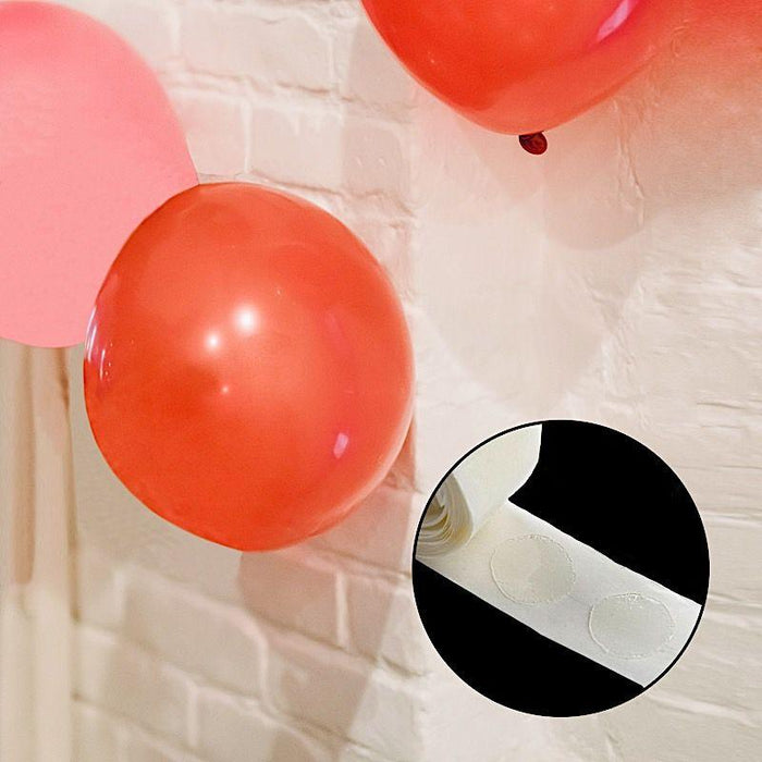Glue dots for balloons - transparent, 100 pcs