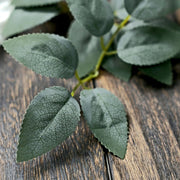 100 Bulk Artificial Rose Leaves Faux Greenery - Frosted Green ARTI_LEAF_01_FRO