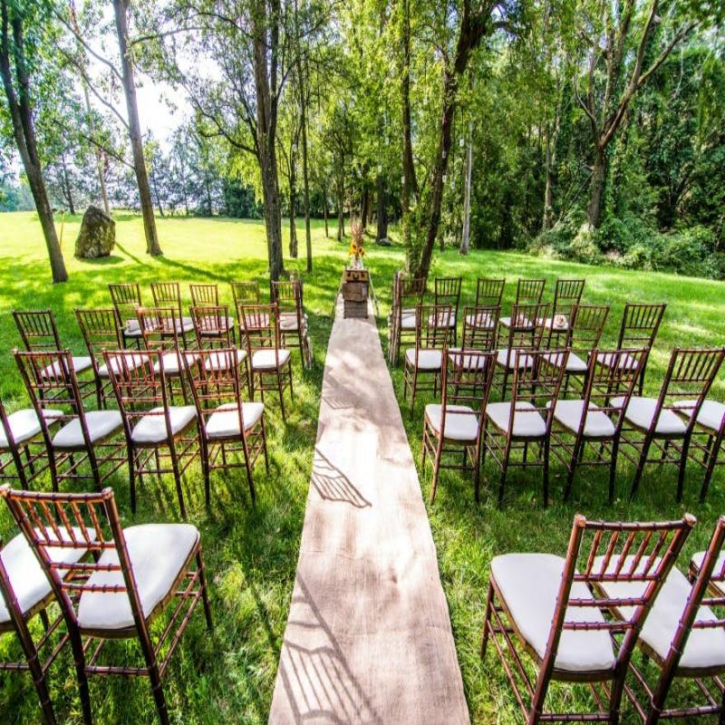 100 ft x 36" Burlap Aisle Runner - Natural RUNER_JUTE_NAT