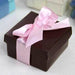 100 pcs 2.5x1.5" Wedding Gift Boxes with Removable Lids BOX_2PC_25_CHOC